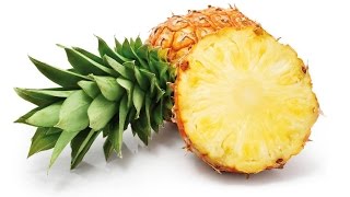 Az ananász megpucolása, előkészítése