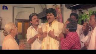 Mohan Babu, Ramya Krishna Love Scene - Soggadi Pellam Movie Scenes