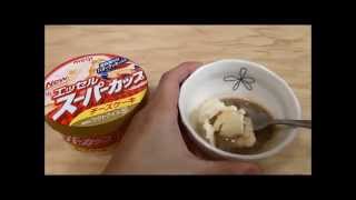 【アフォガード】ネスカフェ バリスタ TAMA タマ でつくってみました♪ スーパーカップ チーズケーキ味使用