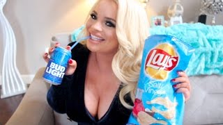 eating chips + talking about sex