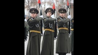 Кстово. В/часть 64120  Выпуск Рота почетного караула