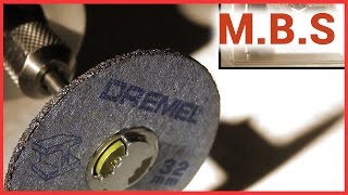 Как сделать отрезной диск для  Дремеля из диска для болгарки ( УШМ)