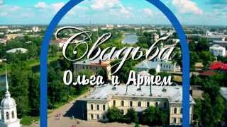 Заставка для свадебного фильма Санта Барбара