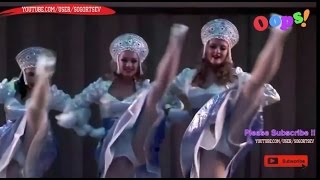 Good Russian Girls folk dance OOPS! / Красивые девушки песенка Ванечка