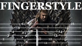 Game Of Thrones - Fingerstyle Guitar Tab
