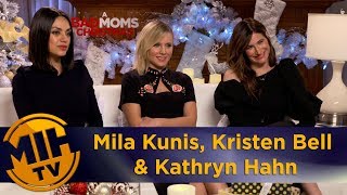 Mila Kunis, Kristen Bell & Kathryn Hahn A Bad Moms Christmas Uncut Interview