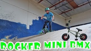 BACK AT IT AGAIN…ON THE ROCKER MINI BMX!