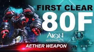 Floor 80 First Clear Tower of Transcendence - Aion Legions of War Gameplay  [Realease 23th January]