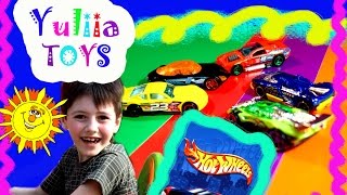 Новые машинки Хот вилс гонки видео для детей 2015 Hot Wheels cars
