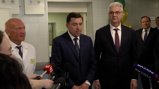 Открытие нового операционного блока в нейрохирургии ГКБ №40