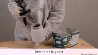 Peindre au pistolet : utilisation du matériel