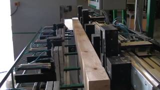 Резка на ламели 3 мм для паркета на станке LINER