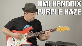Jimi Hendrix - Purple Haze - Guitar Lesson - How to Play On Guitar - Tutorial