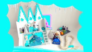 FROZEN Surprise ELSA with THE LONGEST HAIR in the WORLD!!! DIY Frozen