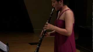 Weber: Clarinet Concerto No. 1 in F minor, Op. 73, I. Allegro moderato, perf. by Stefani‬ Feldman
