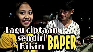 Pengamen grogol LIA NIA dan IQBAL pengamen ganteng bawakan lagu ciptaan sendiri