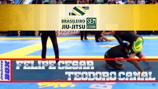 No Gi Brazilian Nationals 2015 - Felipe Cesar vs Theodoro Canal