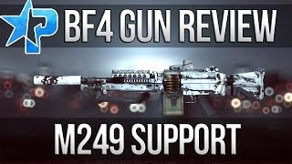 BF4 Gun Review: "The M249" (Battlefield 4 China Rising Multiplayer Gameplay 1080p)
