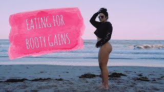FULL DAY OF EATING FOR BOOTY GAINS || BULKING! || Vegetarian