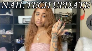 WHY I QUIT !! 7 MONTH NAIL TECH UPDATE  ...AND MORE PT.1