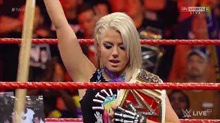 Alexa Bliss presents Bayley this is your LIfe WWERAW