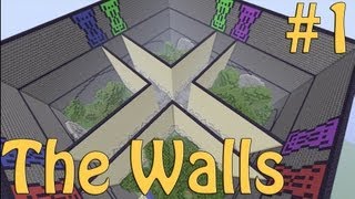 Minecraft Xbox - The Walls - W/Stampylongnose - PvP Survival Part 1