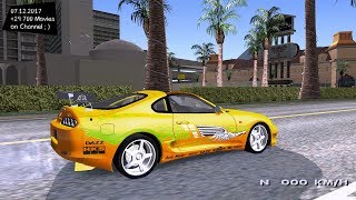 Toyota Supra Grand Theft Auto San Andreas GTA SA MOD