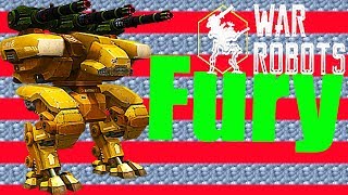 War Robots обзор робот Fury  новичкам Gameplay роботы LEO, GRIFFIN Боевые Роботы GI.Patton, #58
