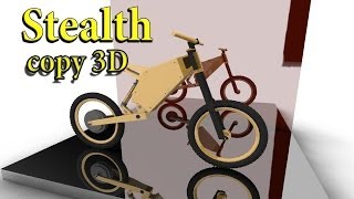 stealth electric bike, Электровелосипед стелс копия