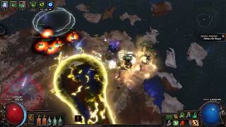 Path of Exile [3.4] Physical Summon Skeleton Necro Shaper Kill (Deathless)