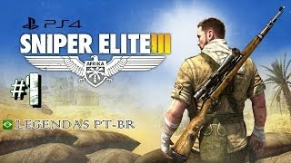 Sniper Elite 3 em portugues do brasil(Parte-1 CERCO DE TOBRUK)   [PS4]
