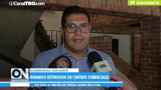 Horarios extendidos en Centros Comerciales