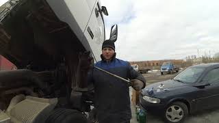Замена термостата Вольво d12c fh12 420