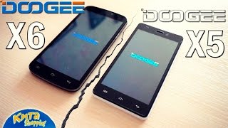 DOOGEE X5 или X6 - обзор, сравнение ультрабюджетников