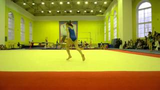 Спортивная гимнастика, вольные 3 взрослый разряд у девочек