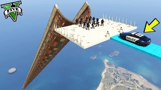 GTA 5 ONLINE ? MEGA RAMPA POLICE  !!! ? CATTURA ?N*108? GTA 5 ITA ? DAJE !!!