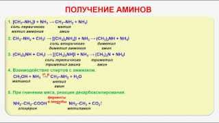 № 158. Органическая химия. Тема 23. Амины. Часть 3. Получение аминов