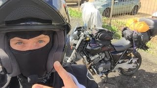 Одиночное мотопутешествие из СПб в Крым 2015. 1 серия.
