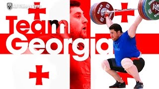 Lasha Talakhadze ?? Team Georgia Training Hall 2016 European Weightlifting Championships