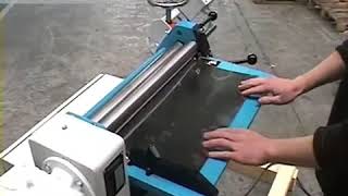 Изготовление трубы на вальцовочном станке Prinzing RME