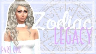 The Sims 4: Zodiac Legacy Challenge | Part One - Aquarius