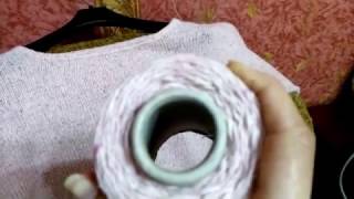 Вяжем платье-тунику из твида// часть 3// завершение проекта.
