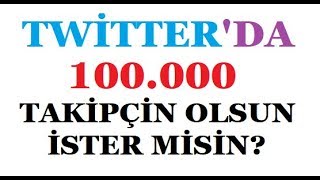 Twitter Takip Limitini Kaldırma Kesin Çözüm