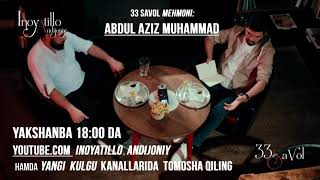33 savol - Anons o'rniga / Sabr qilgan inson mukofoti deb yozdiring.