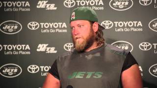 Nick Mangold on Geno Smith incident: 'It's a first for me'