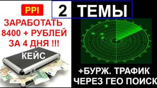 Бурж трафик из соцсетей по ГЕО +разбор Кейса заработка 8400р на PPI скачиваниях