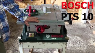 ВСЁ о BOSCH PTS 10/Мой опыт работы с инструментом