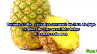 Dieta De La Piña Para Bajar 4 kg. En 2 Días