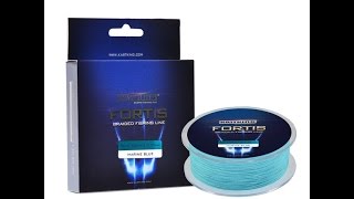 Kastking Fortis плетенка с Aliexpress. Новинка, недорогая и качественная четырехжильная плетенка.