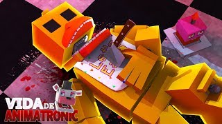 Minecraft: VIDA DE ANIMATRONIC #22- ACHAMOS UM ANIMATRONIC MORTO!!! ( FIVE NIGHTS AT FREDDY'S )